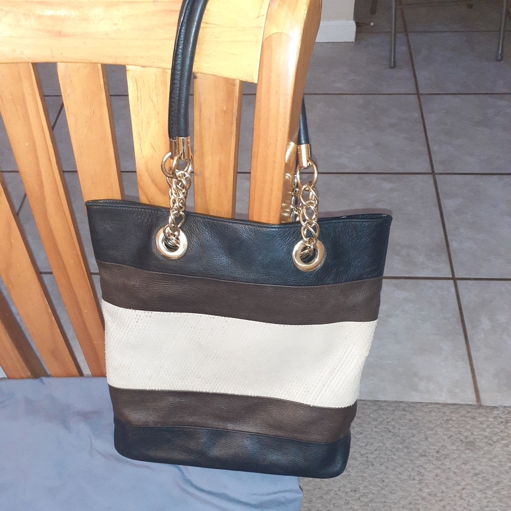 Cynthia rowley large Patch Leather Tote bag